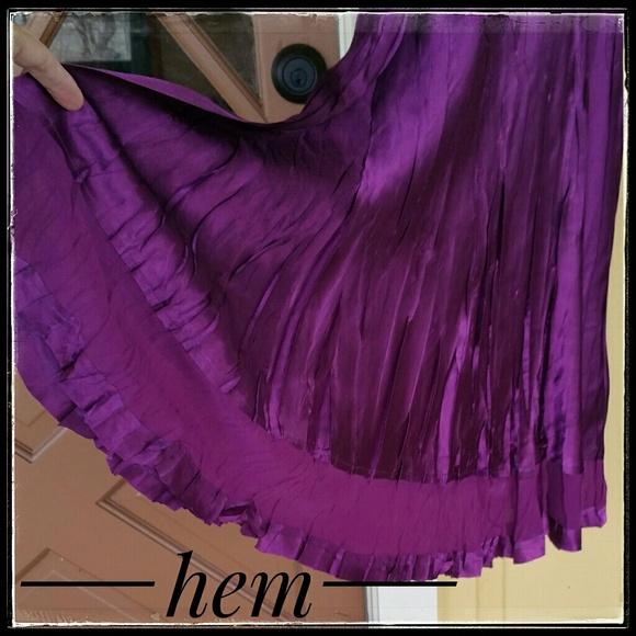 *HP* Gorgeous purple dress from Dress Barn. NWOT - Picture 4 of 4